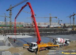 精品泵車靚圖與陶粒應(yīng)用